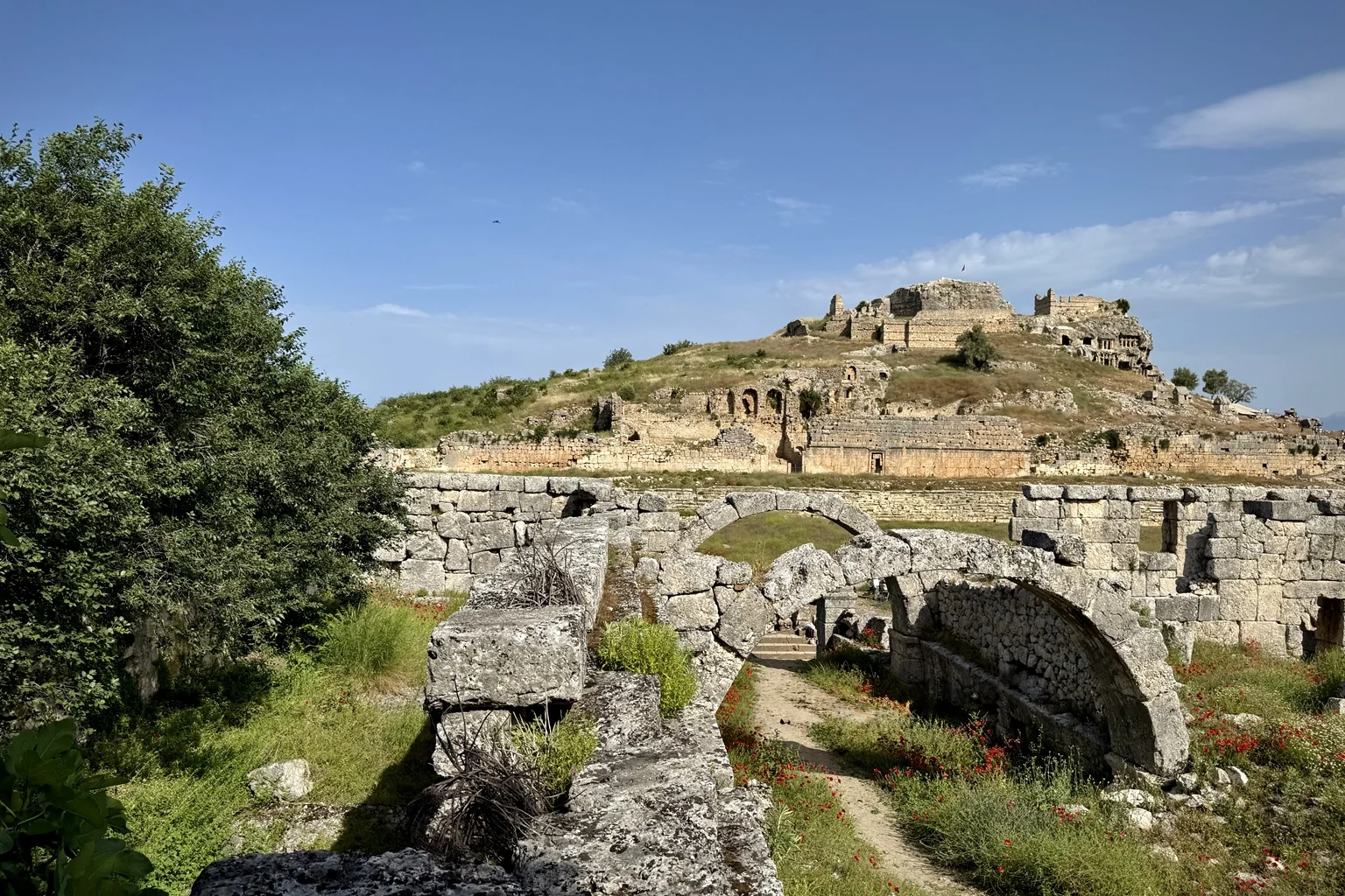 Panorama ruin Tlos